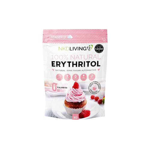 erytrytol zastępuje cukier na diecie keto i low carb